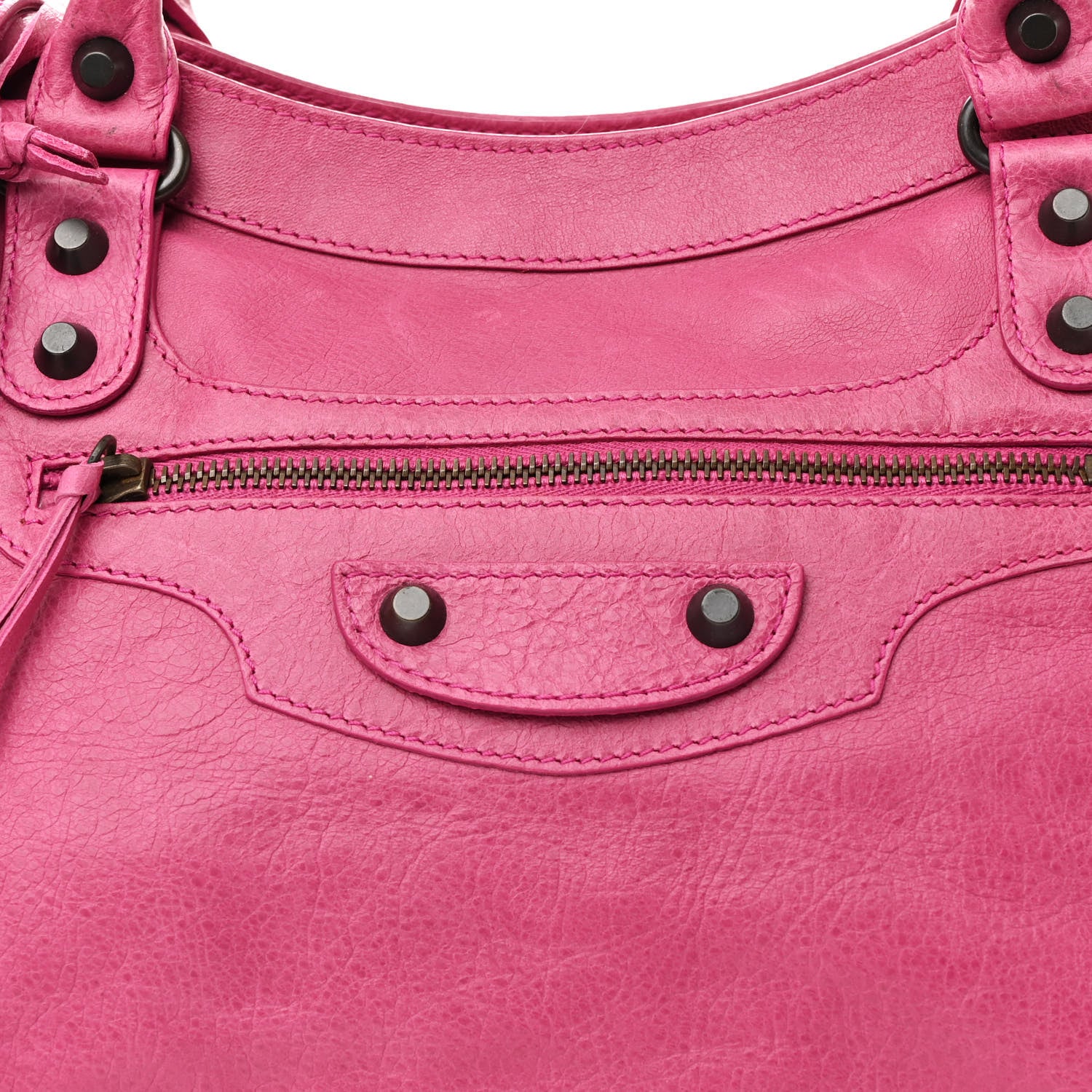 Balenciaga Agneau Classic Hardware Velo Cyclamen Fucsia 9 of 14