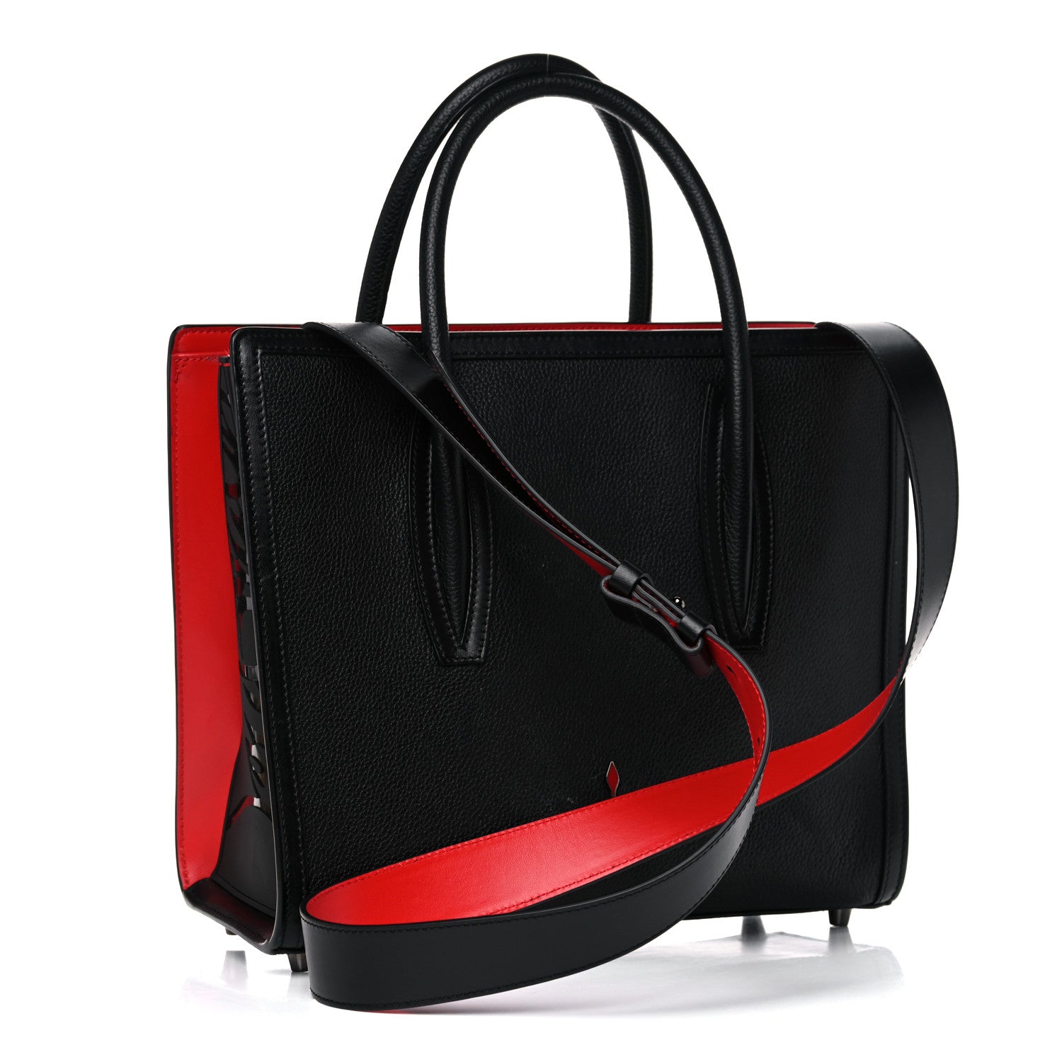 Christian Louboutin Calfskin Medium Paloma Black 2 of 19