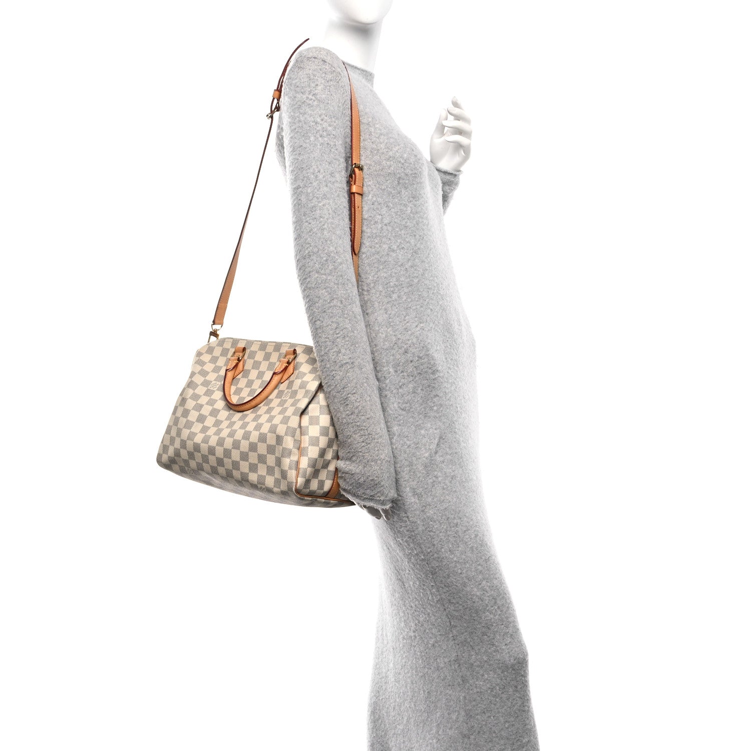 Louis Vuitton Damier Azur Speedy Bandouliere 30 2 of 10