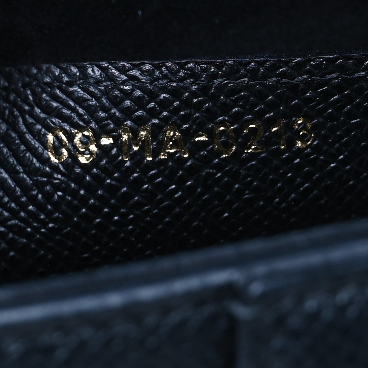 Christian Dior Grained Calfskin Saddle Bag With Strap Black 7 of 11
