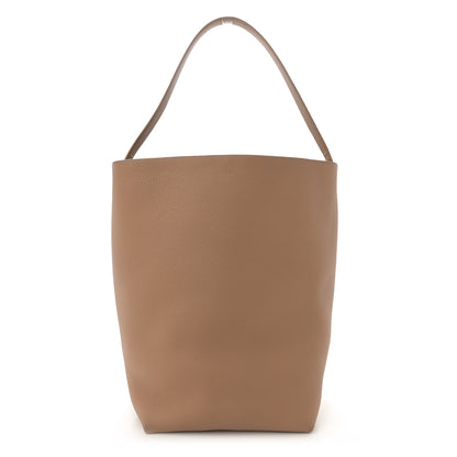 The Row Grained Calfskin Large N/S Park Tote Cinnamon 1 of 12