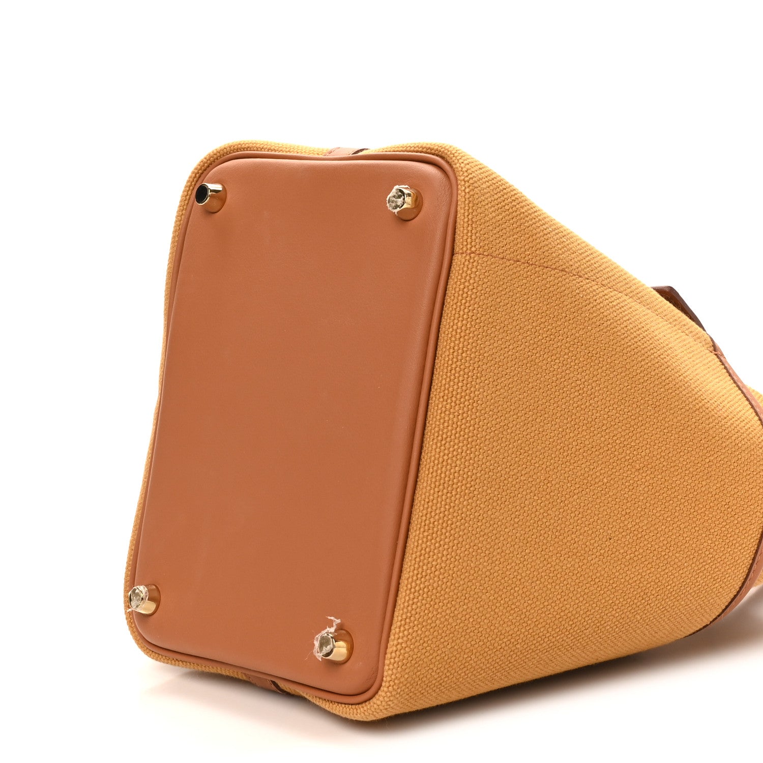 Hermes Toile Goeland Swift Cargo Picotin Lock 18 Desert Gold 10 of 10