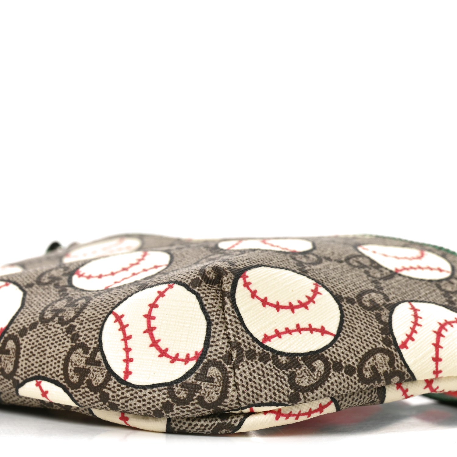 Gucci GG Supreme Monogram Baseballs Web Childrens Belt Bag 9 of 9