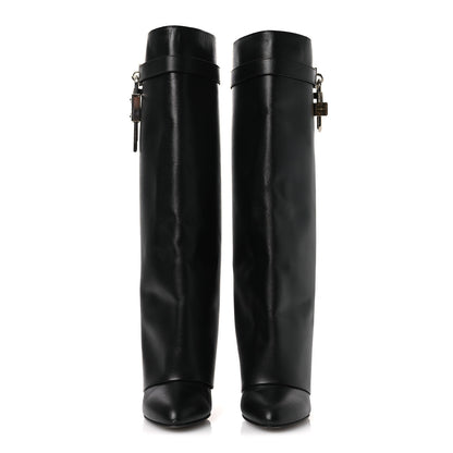 Givenchy Calfskin Shark Lock Pant Boots 37 Black 3 of 15