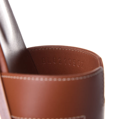 Hermes Box Calfskin Oran Sandals 39 Gold 10 of 11