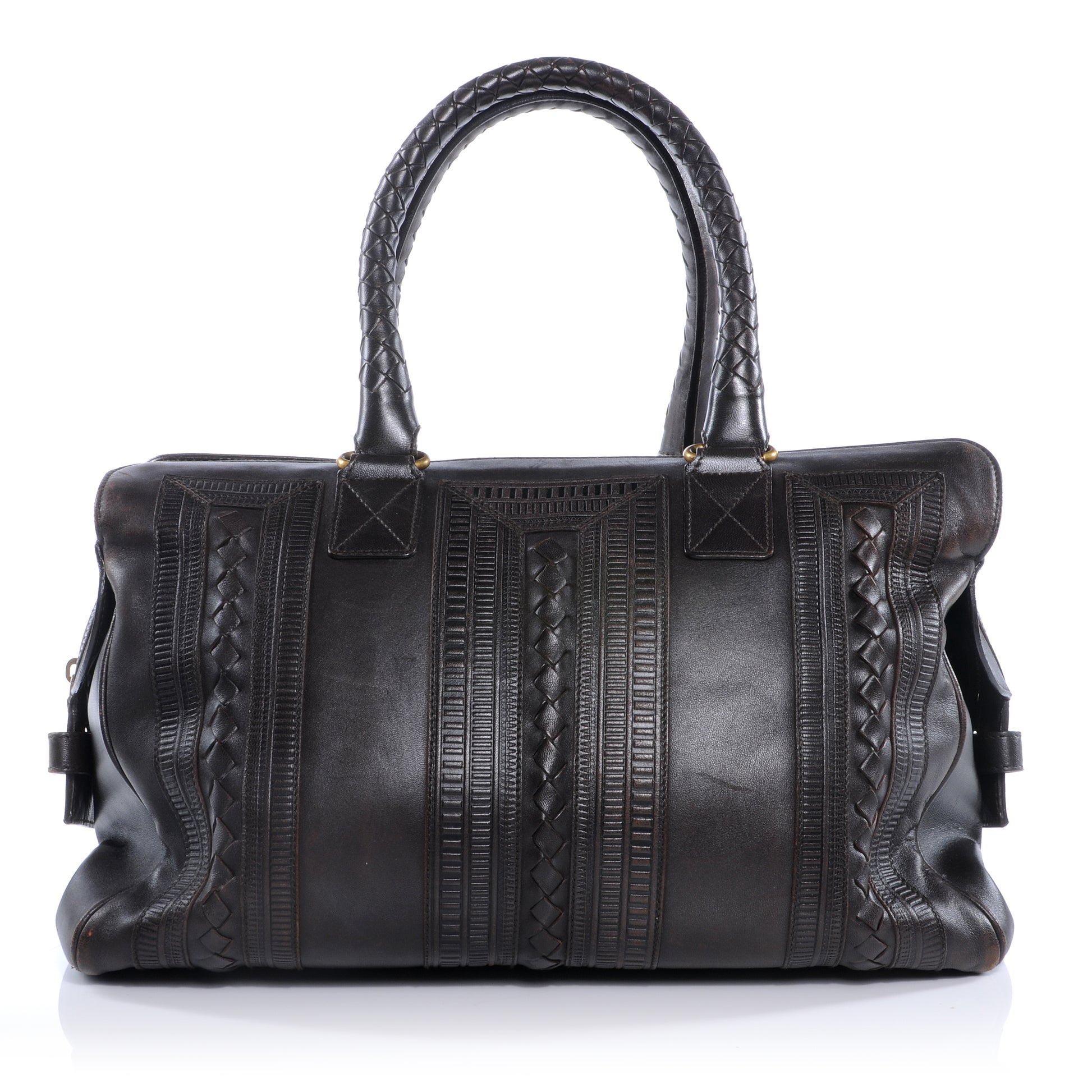 Bottega Veneta Nappa Umbria Fuoco Duffel Moro Brown 1 of 10