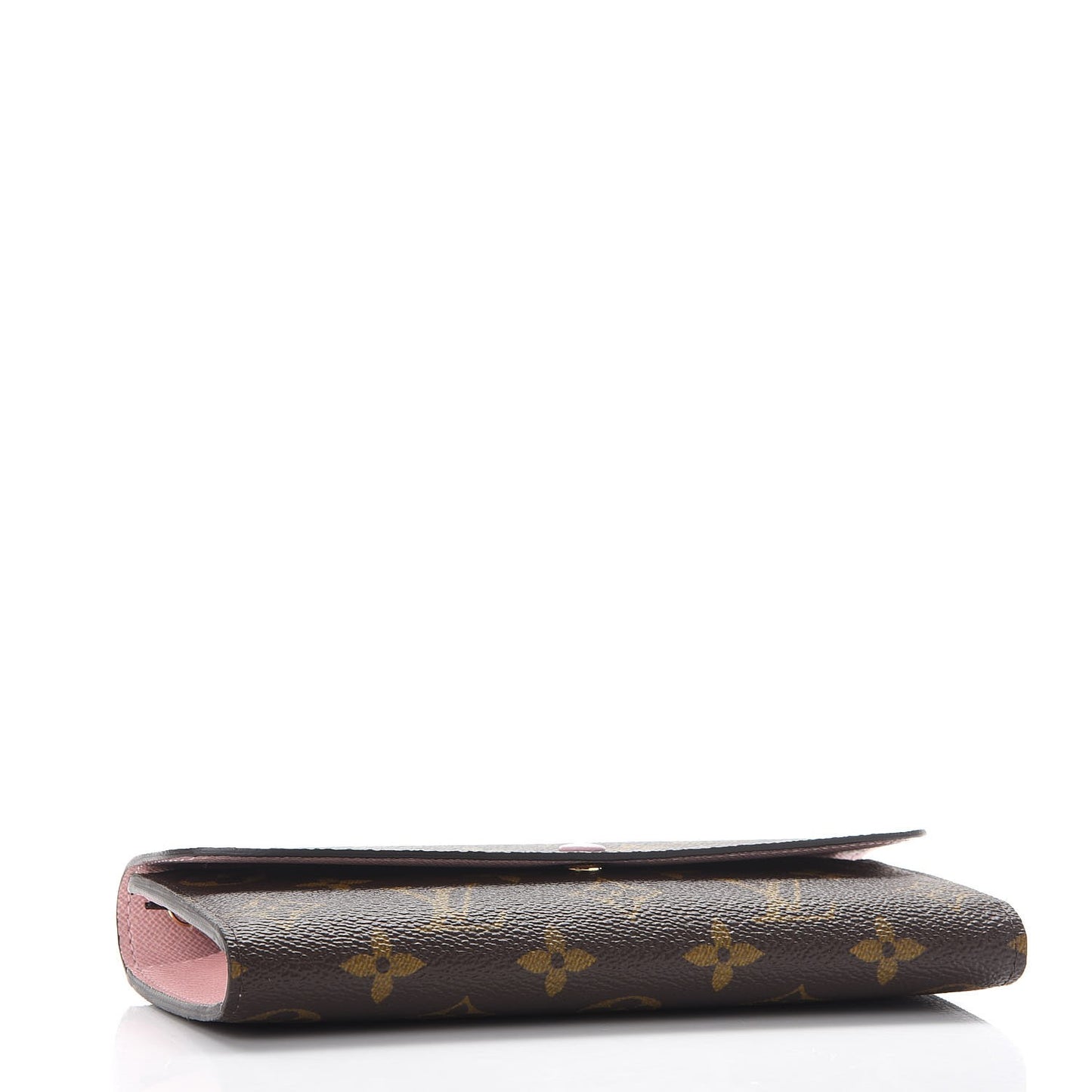 Monogram Emilie Wallet Rose Ballerine