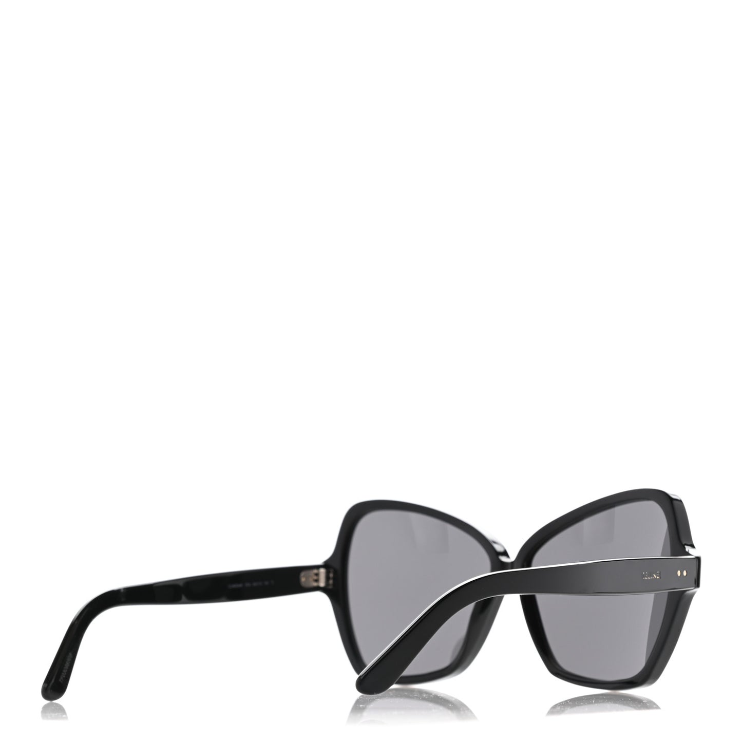 Acetate Butterfly Sunglasses CL40064I Black