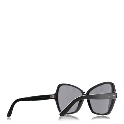 Celine Acetate Butterfly Sunglasses CL40064I Black 4 of 8