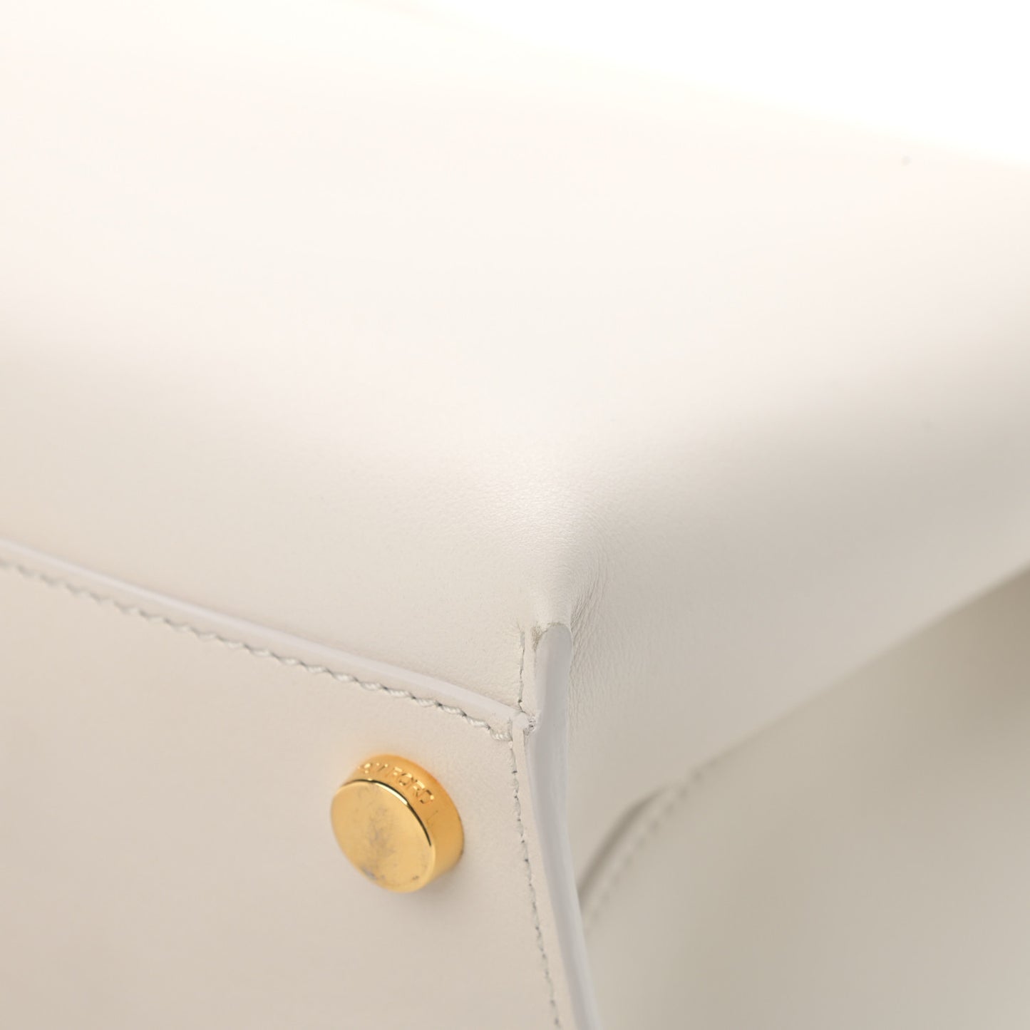 Calfskin Natalia Shoulder Bag Chalk