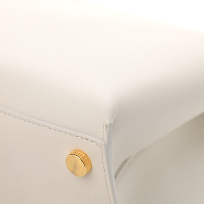 Tom Ford Calfskin Natalia Shoulder Bag Chalk 10 of 12