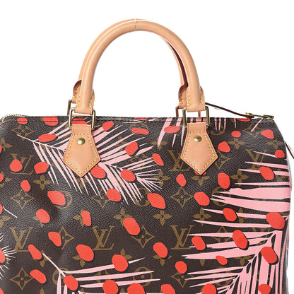 Louis Vuitton Monogram Jungle Dots Speedy 30 Sugar Pink Poppy 6 of 9