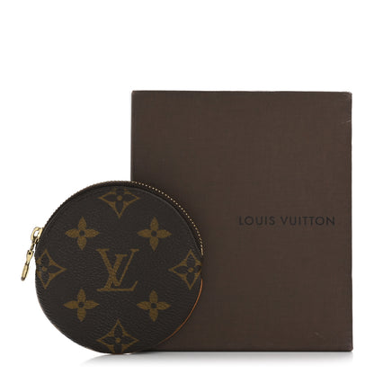 Louis Vuitton Monogram Round Coin Purse 10 of 10