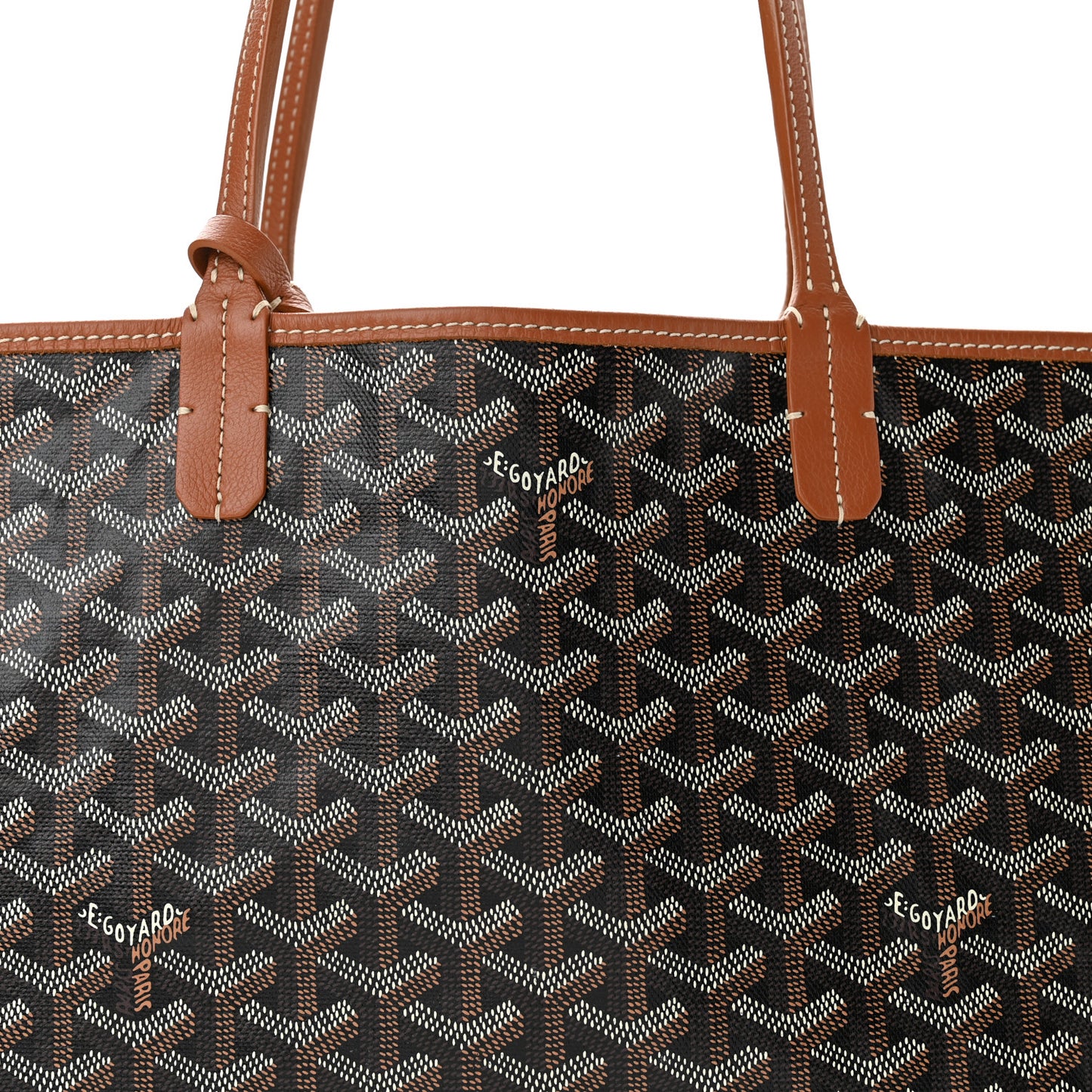 Goyardine Saint Louis PM Black Gold
