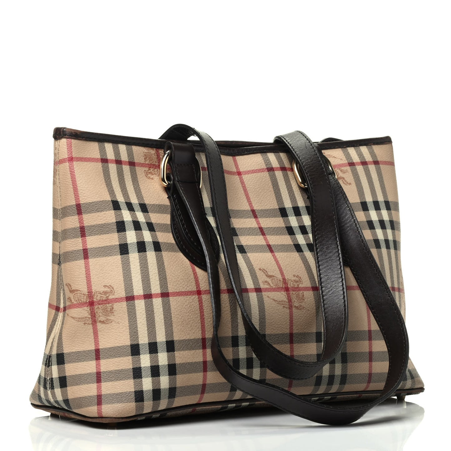 Haymarket Check Medium Regent Tote Chocolate