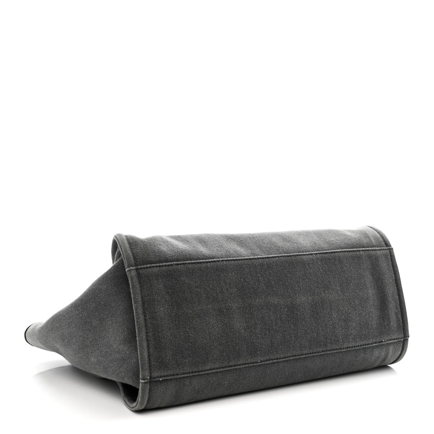 Chanel Canvas Sequin Medium Deauville Tote Charcoal 4 of 11