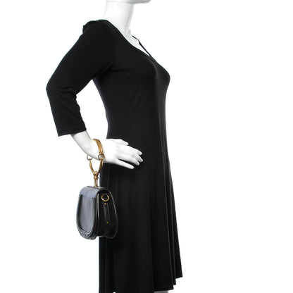 Chloe Calfskin Small Nile Bracelet Bag Black 2 of 8