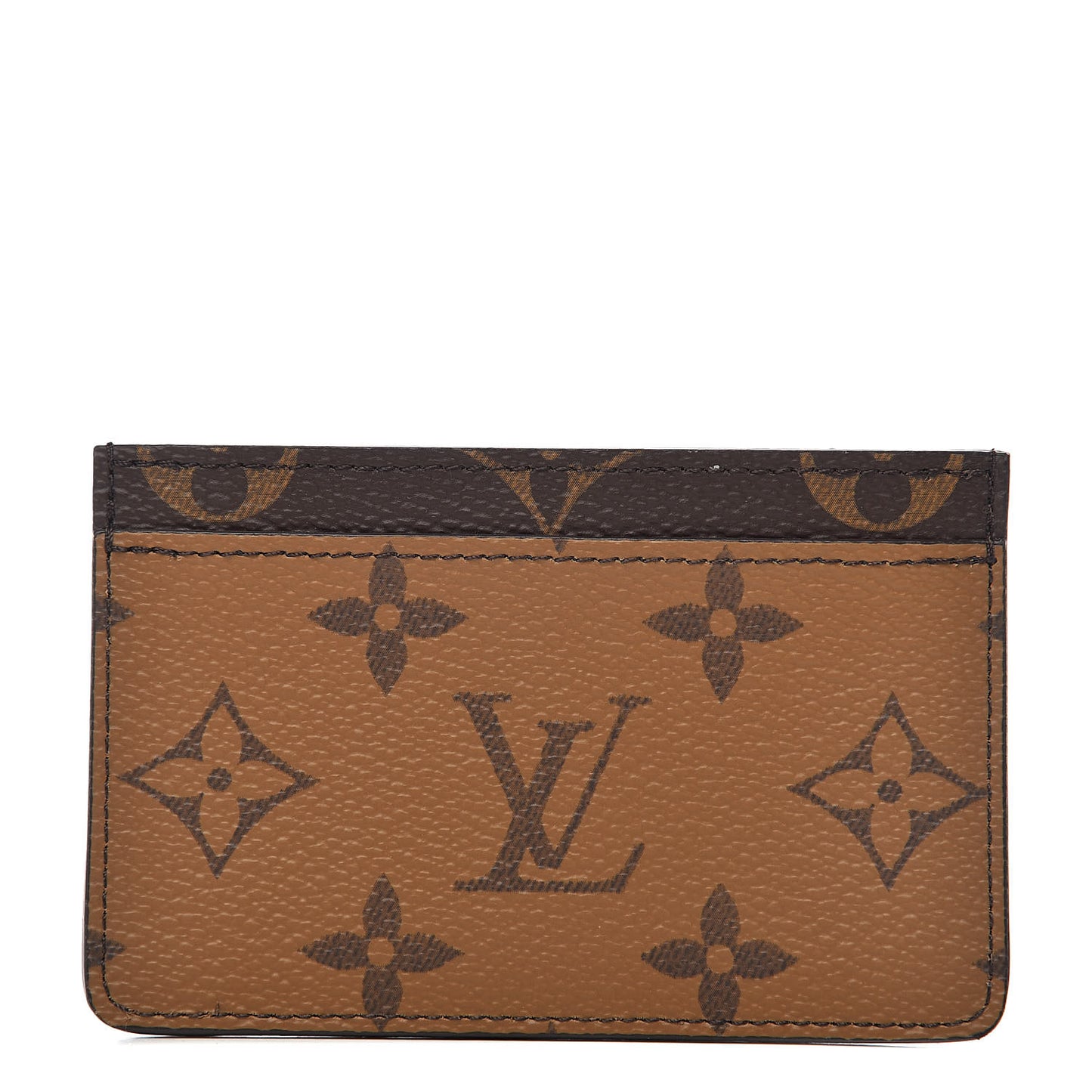 Reverse Monogram Card Holder
