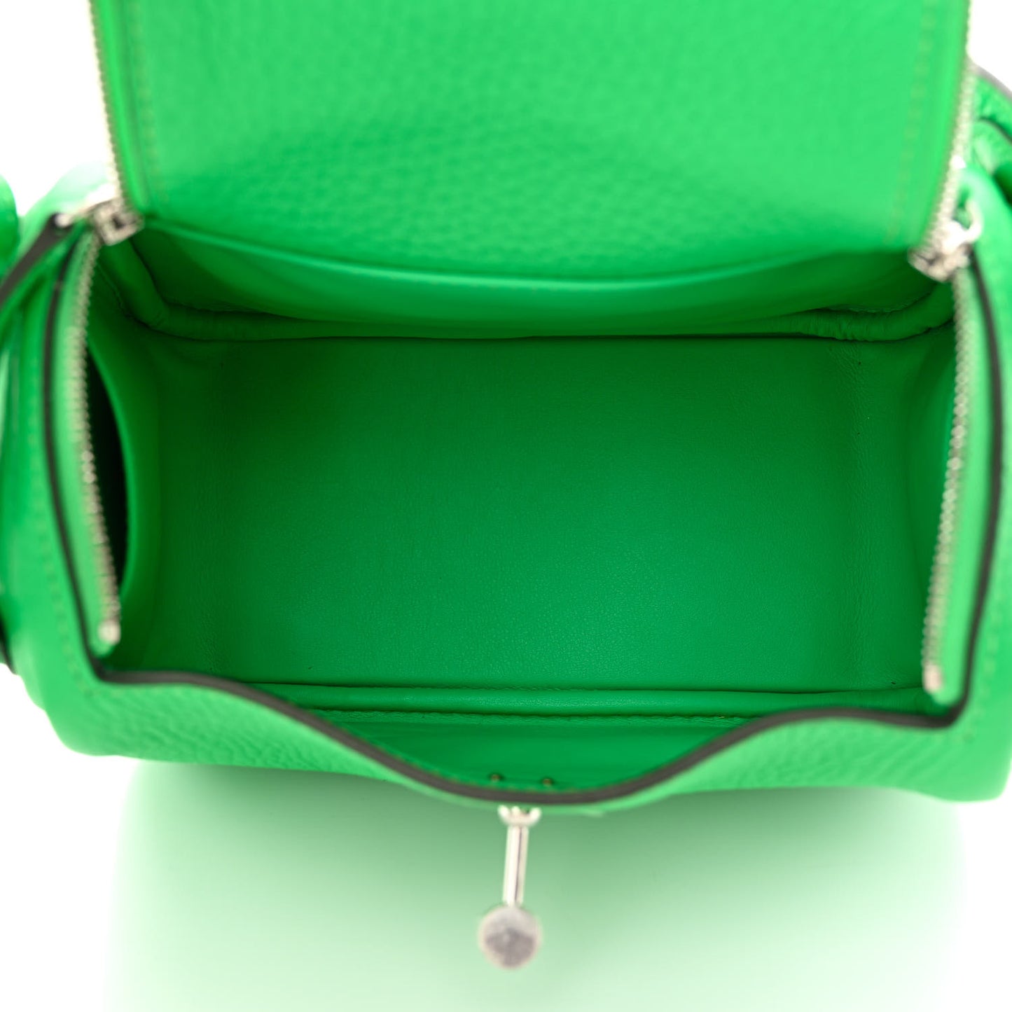 Taurillon Clemence Mini Lindy 20 Vert Comics