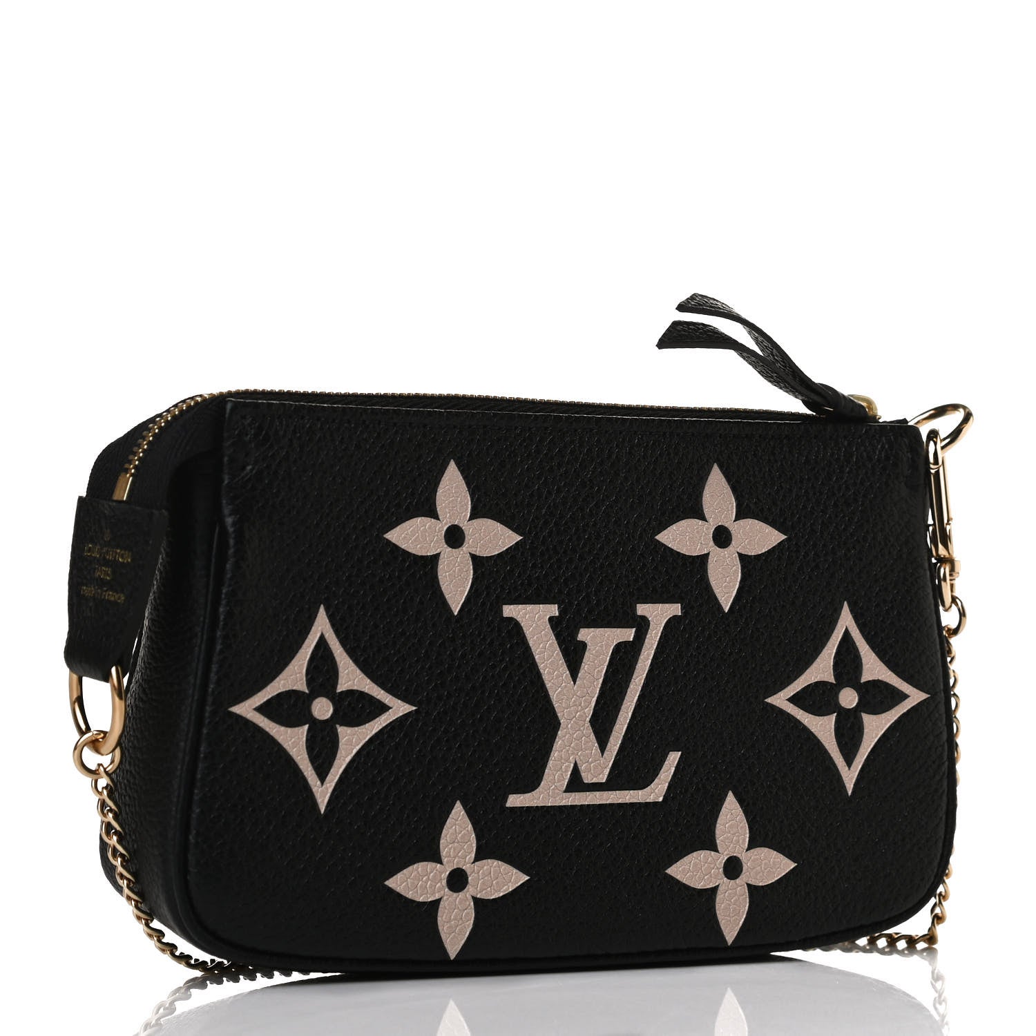 Louis Vuitton Empreinte Monogram Giant Mini Pochette Accessories Black 2 of 8