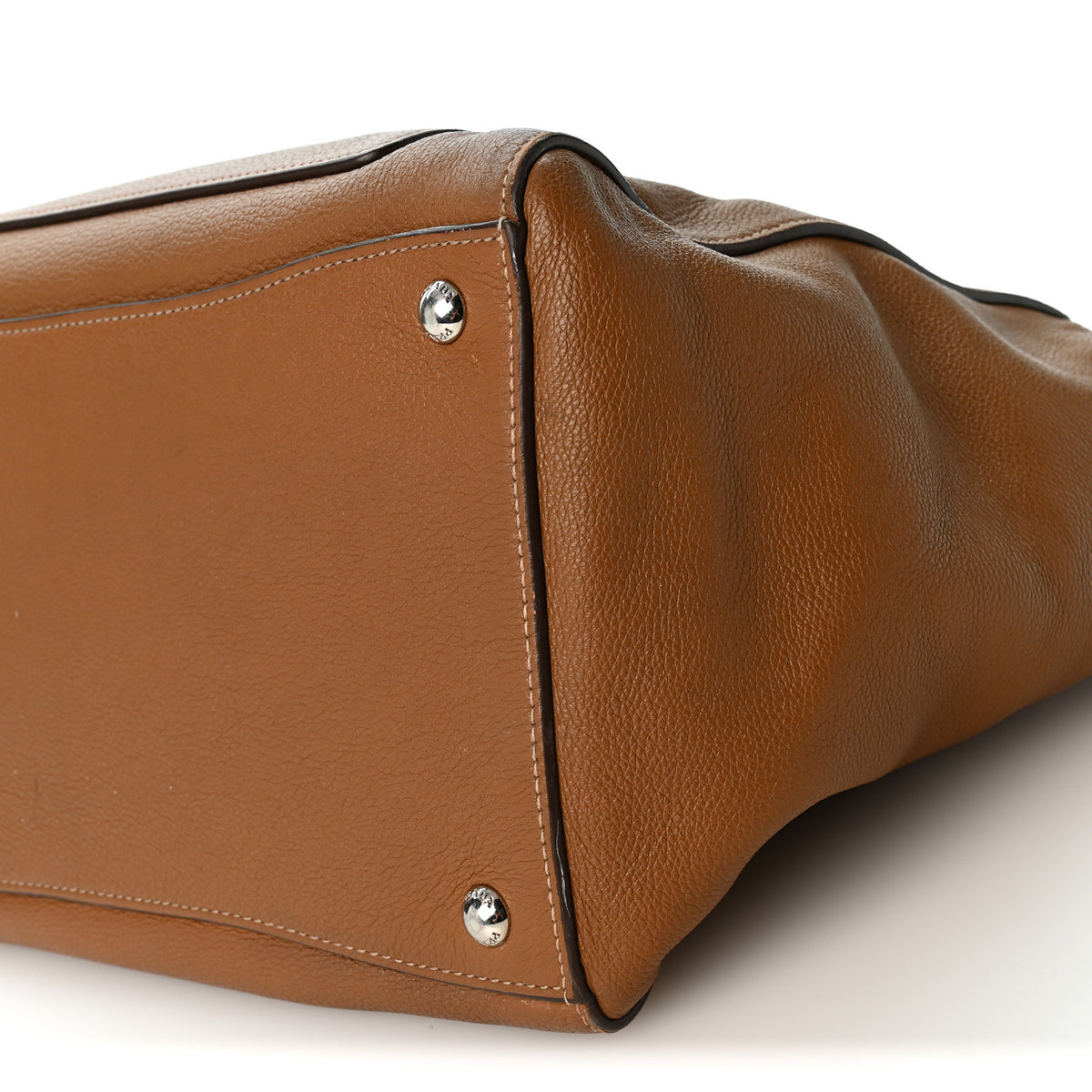 Prada Vitello Daino Shopping Tote Cannella 9 of 10