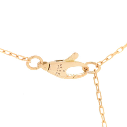 Gucci 18K Yellow Gold Green Beryl Amethyst Pink Tourmaline Citrine GG Station Rainbow Gemstone Necklace 4 of 5