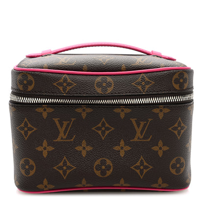 Louis Vuitton Monogram Macassar Nice Mini Pondichery Pink 1 of 6