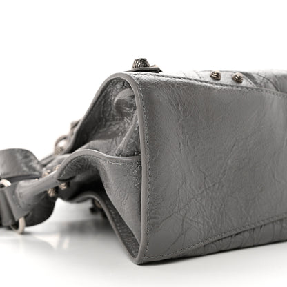 Balenciaga Agneau Arena Neo Cagole Handbag XS Dark Grey 7 of 8