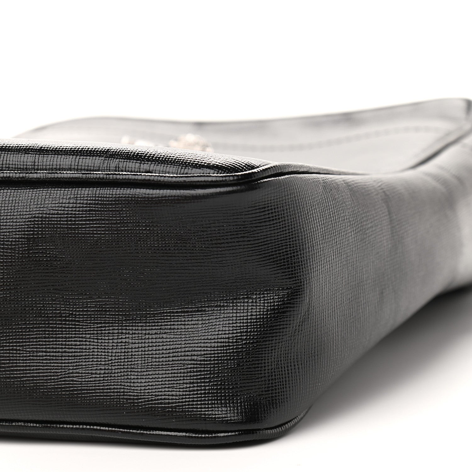 Versace Calfskin Messenger Bag Black 9 of 9