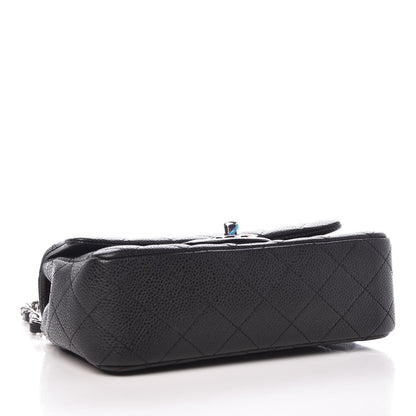 Chanel Caviar Quilted Mini Rectangular Flap Black 3 of 7