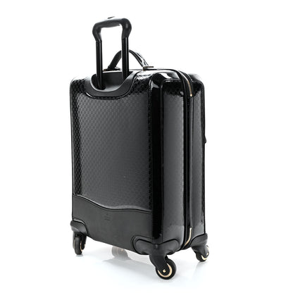 Gucci Patent Microguccissima Carry On Suitcase Black 3 of 19