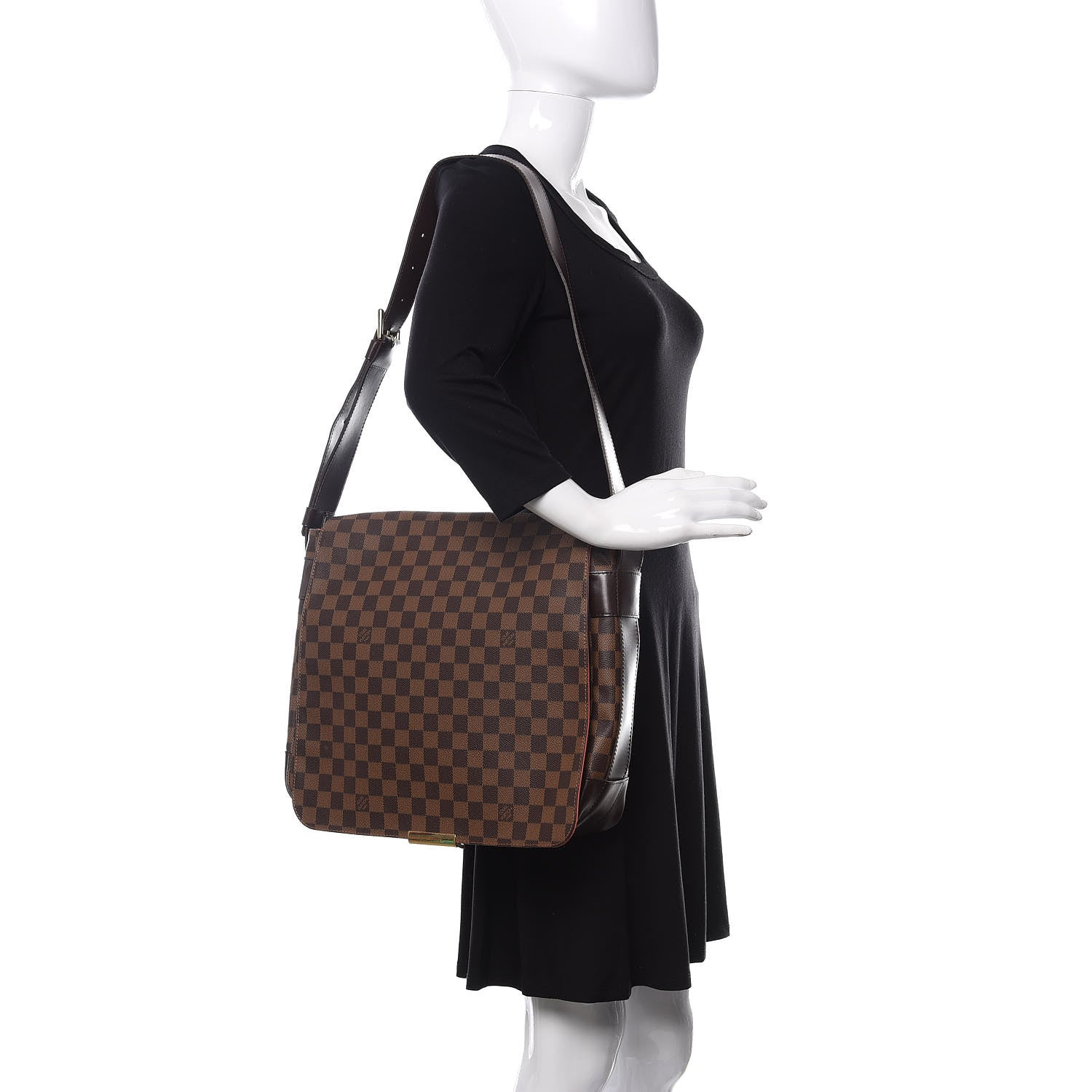 Louis Vuitton Damier Ebene Abbesses Messenger 2 of 12