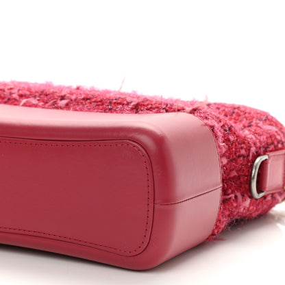 Chanel Tweed Calfskin Medium Gabrielle Hobo Pink 9 of 9