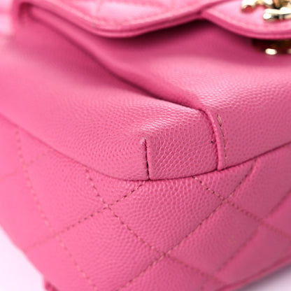 Chanel Caviar Quilted Small CC Day Backpack Pink 7 of 14