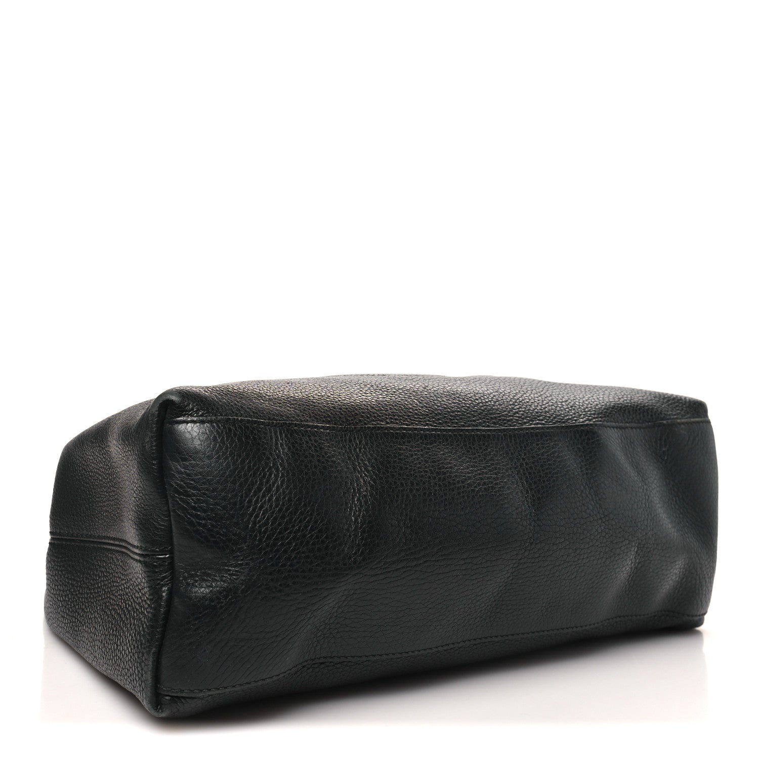 Gucci Pebbled Calfskin Medium Soho Chain Shoulder Bag Black 4 of 12
