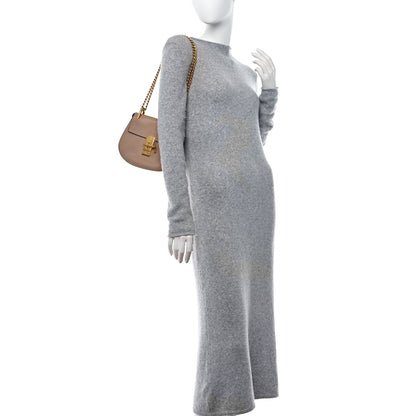 Chloe Grained Lambskin Drew Shoulder Bag Biscotti Beige 3 of 10