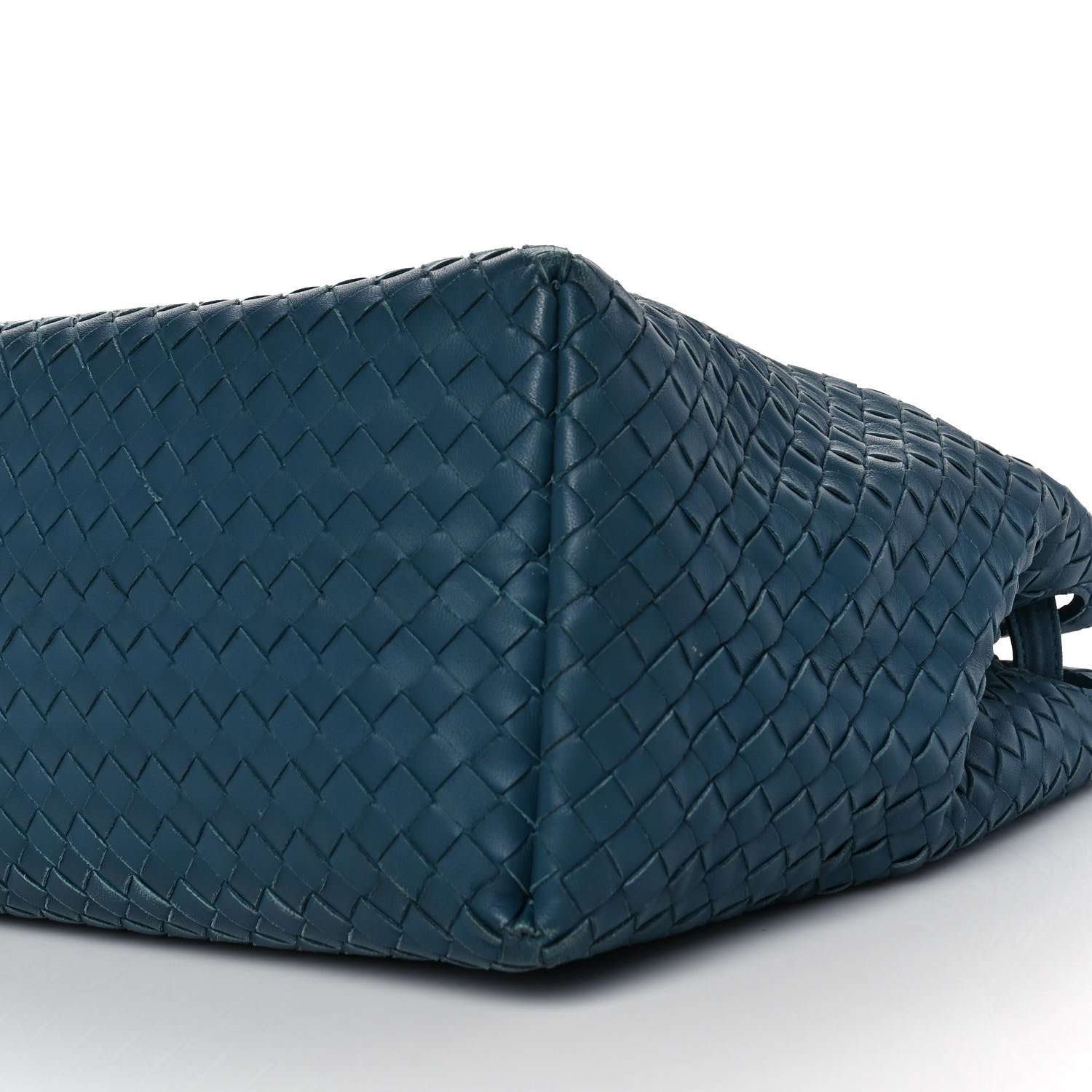 Bottega Veneta Nappa Intrecciato Medium Garda Bag Blue 9 of 11