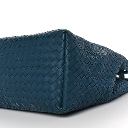 Bottega Veneta Nappa Intrecciato Medium Garda Bag Blue 9 of 11