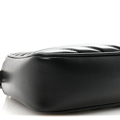Saint Laurent Calfskin Matelasse Monogram Lou Camera Bag Black 8 of 9