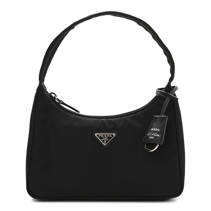 Prada Tessuto Nylon Mini Re-Edition 2000 Bag Black 1 of 10