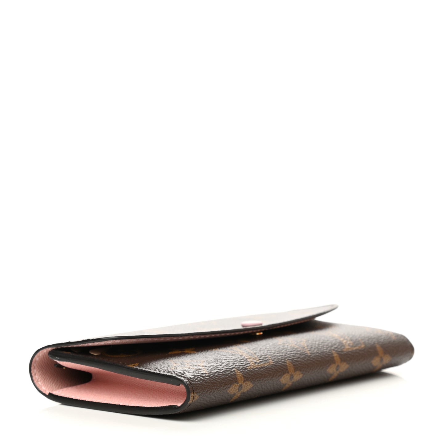 Monogram Emilie Wallet Rose Ballerine