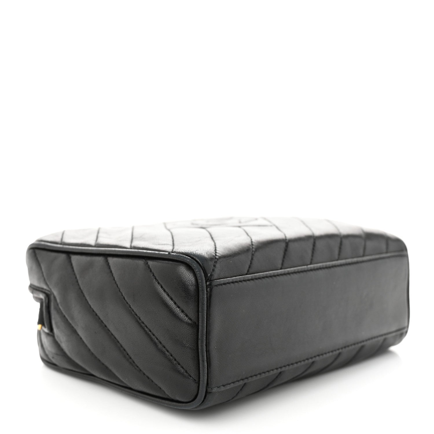Chanel Lambskin Quilted Tassel Camera Case Black 4 of 11