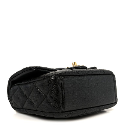 Chanel Grained Lambskin Quilted Mini Flap Black 3 of 10