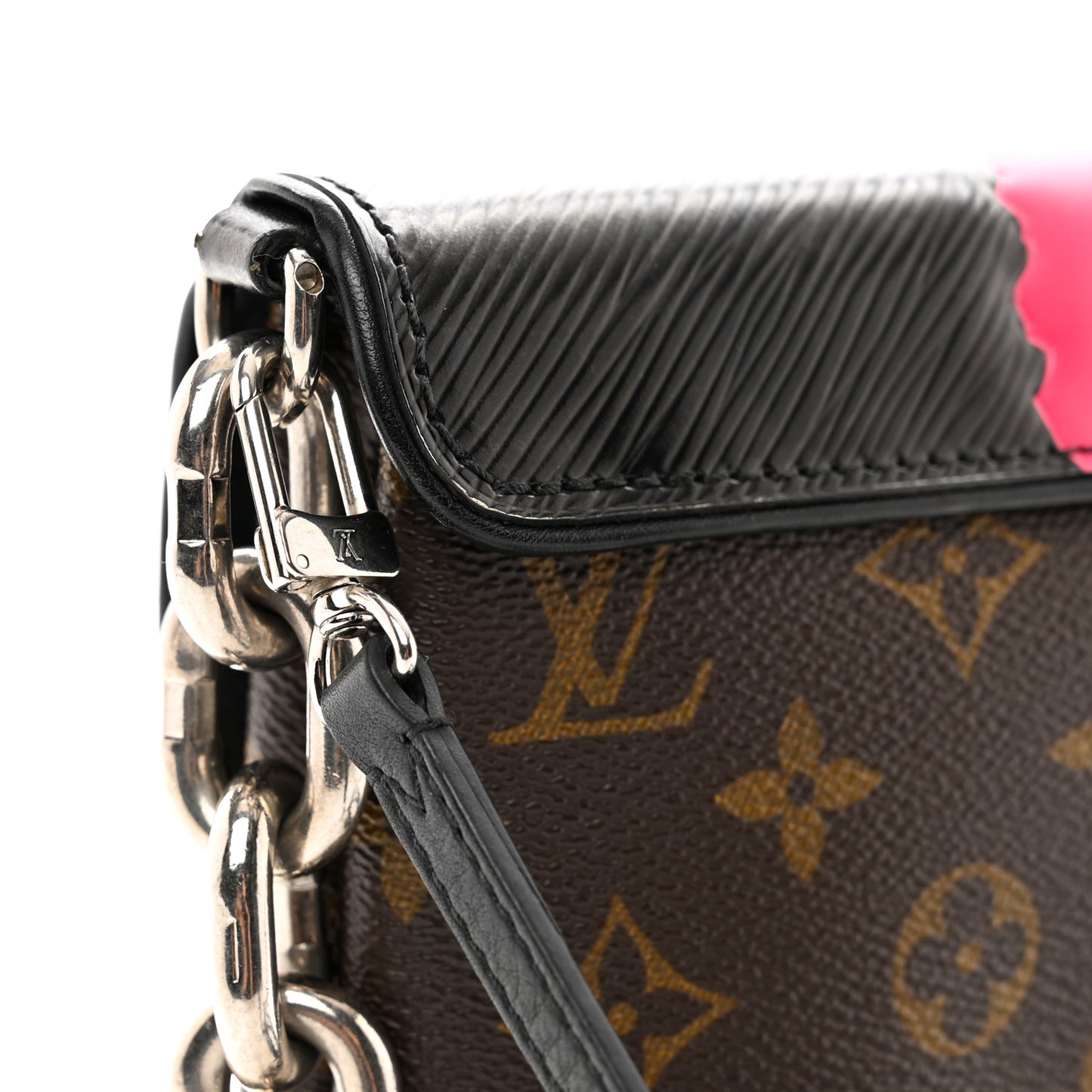 Monogram Kabuki Pochette Black