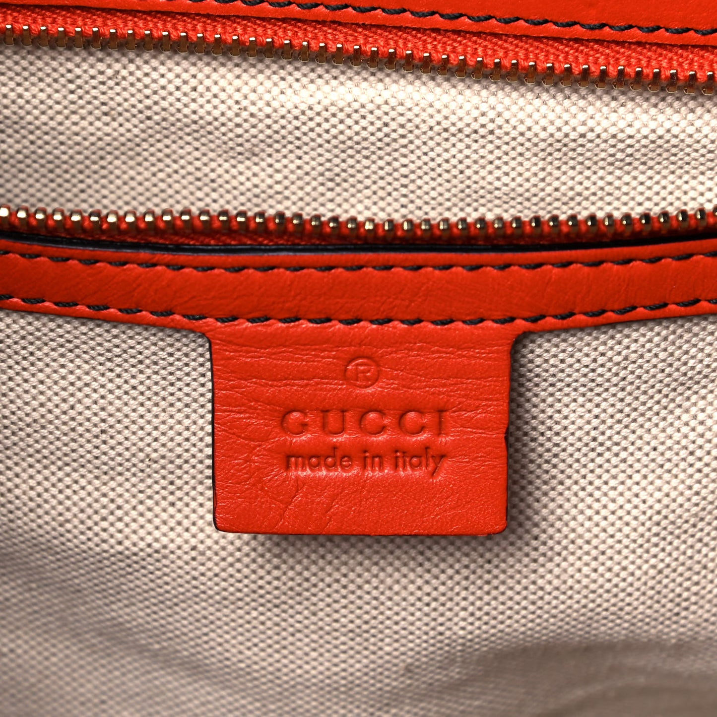 Guccissima Large Emily Chain Shoulder Bag Sun Orange