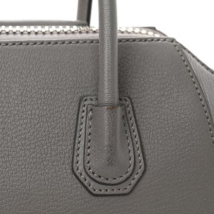 Givenchy Sugar Goatskin Mini Antigona Pearl Grey 13 of 14
