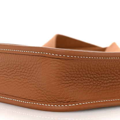 Hermes Taurillon Clemence Evelyne TPM Gold 10 of 11