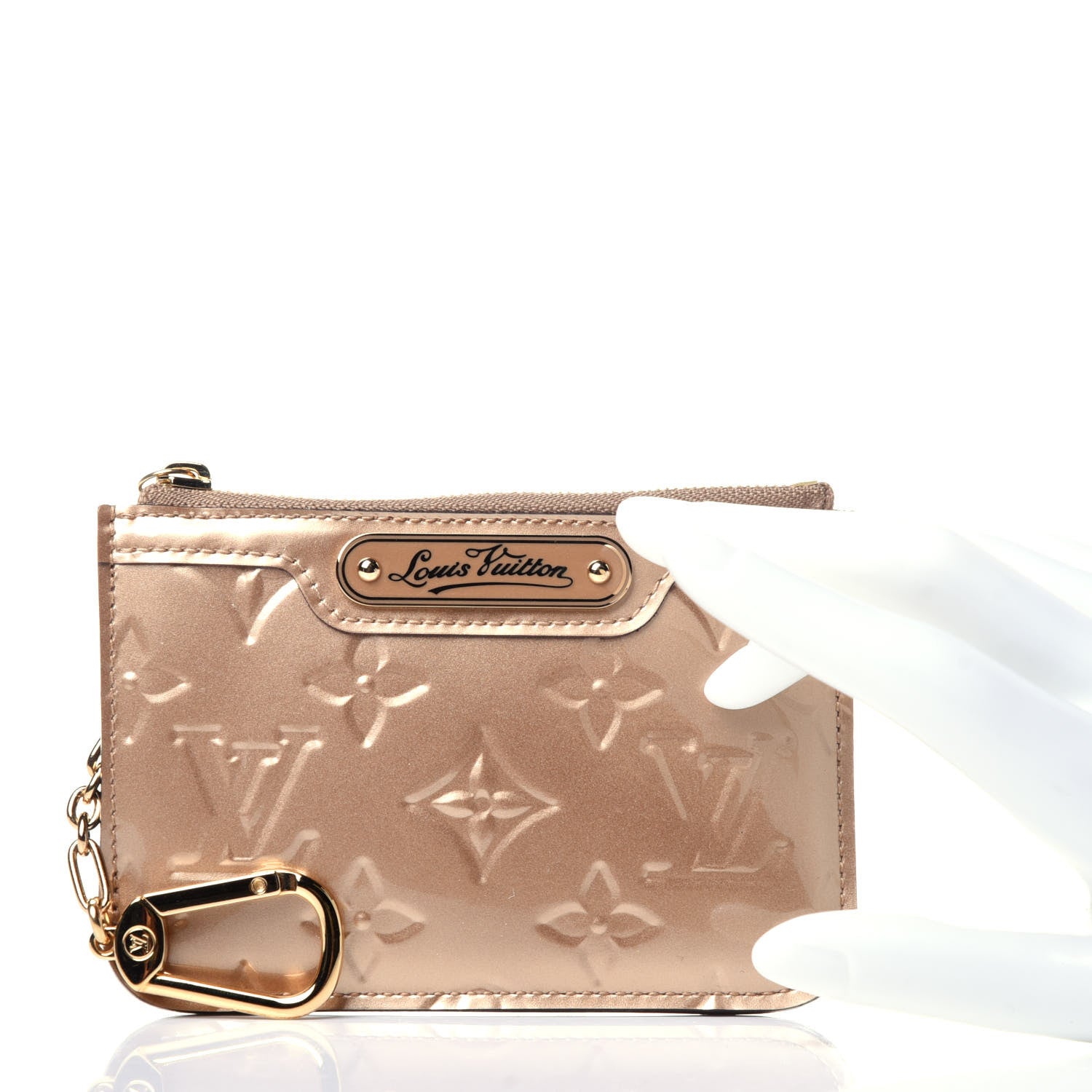 Louis Vuitton Vernis Key Pouch Mordore 2 of 11