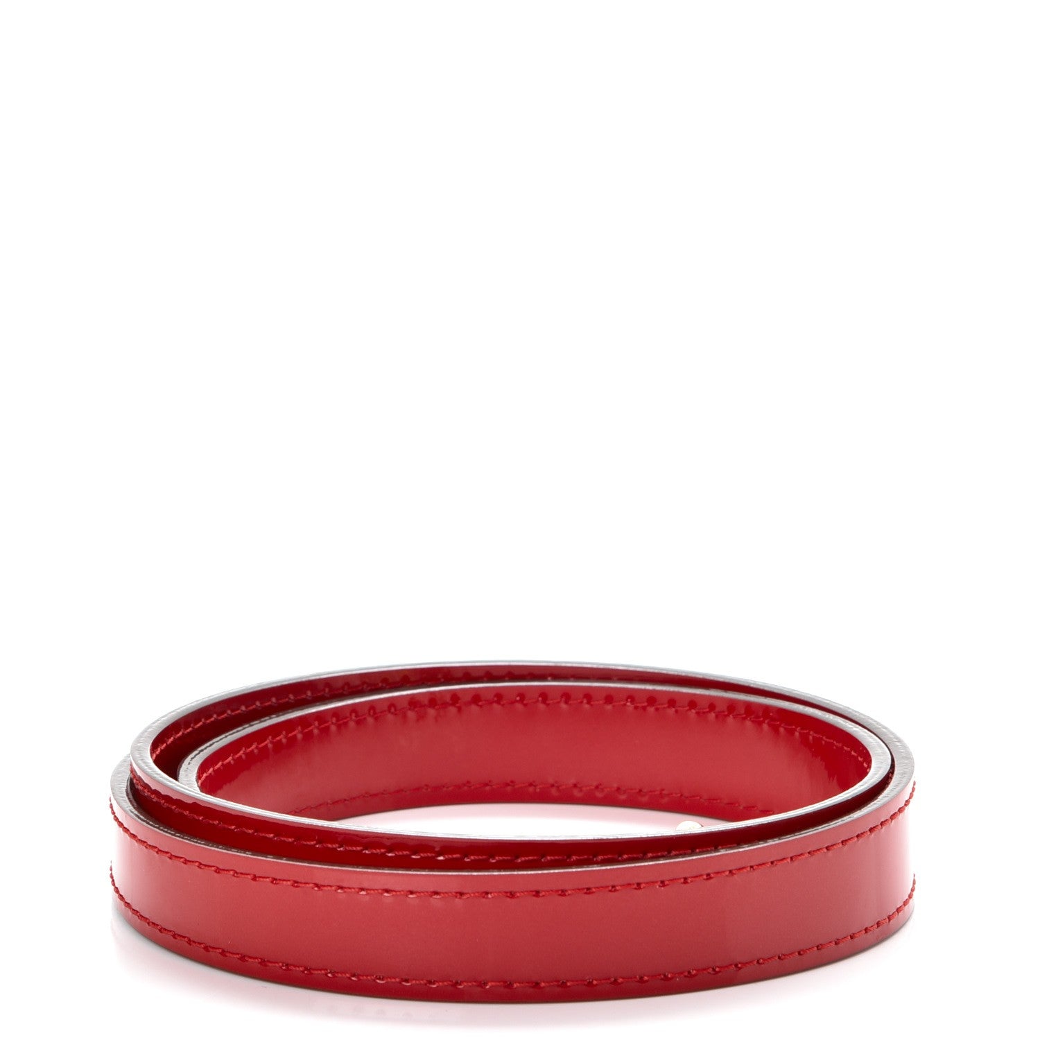 Louis Vuitton Patent 23mm Shoulder Strap Cherry 2 of 5