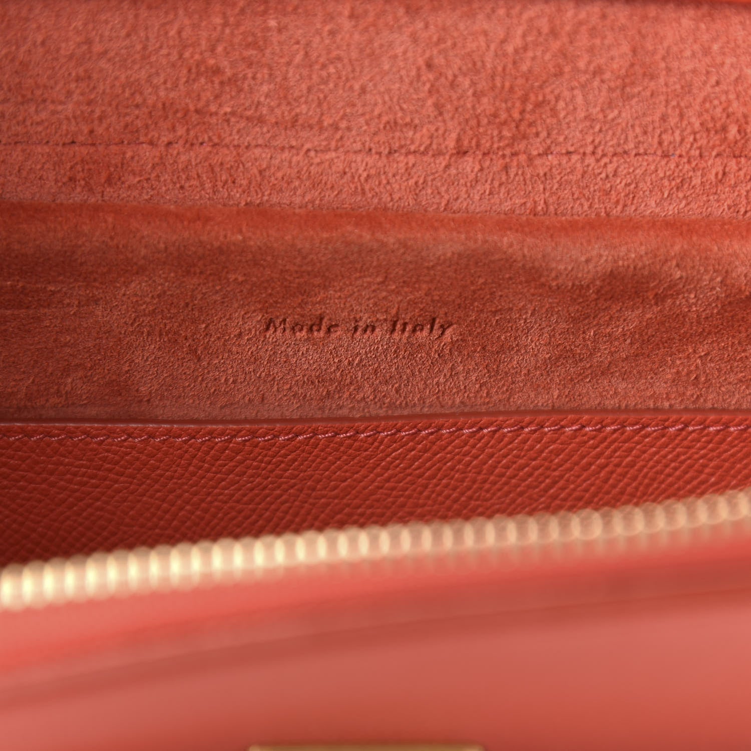Celine Baby Grained Calfskin Micro Belt Bag Poppy 8 of 9